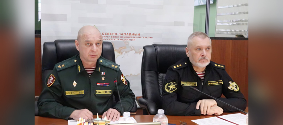 Генерал-полковник Алексей Воробьев принял участие в заседании Военного совета Северо-Западного округа Росгвардии и вручил награды росгвардейцам (видео)