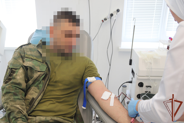 Всероссийскую донорскую акцию «От сердца к сердцу» поддержали военнослужащие ОГВ(с)