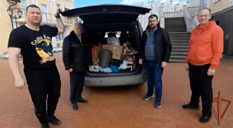 Ветераны войск правопорядка Московской области приняли участие в сборе  помощи для участников СВО 