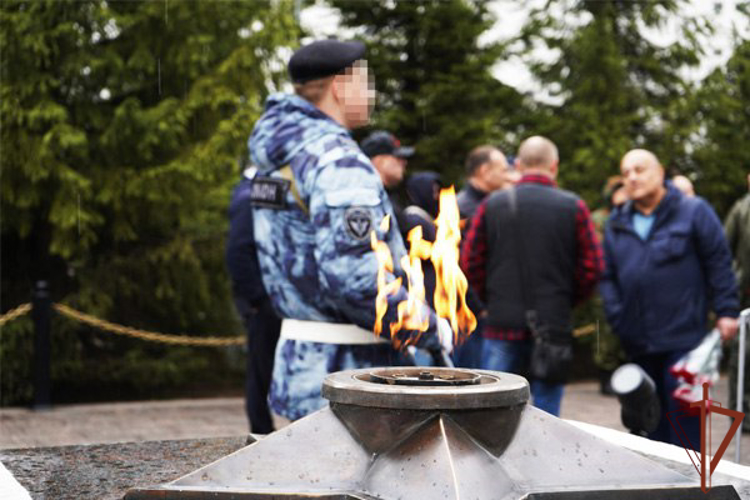 В День памяти погибших сотрудников в Главном управлении Росгвардии по Москве прошли памятные мероприятия