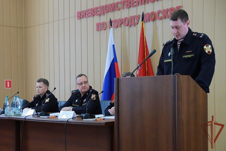 Семинар-совещание по вопросам научно-технических разработок прошел в  управлении вневедомственной охраны Росгвардии в Москве