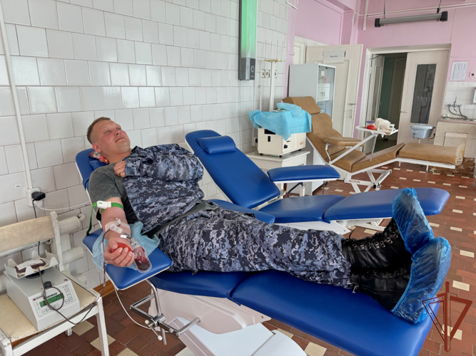 Росгвардейцы присоединились к донорским акциям на Дальнем Востоке