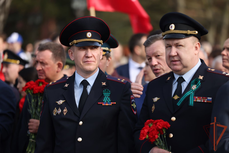 Росгвардейцы приняли участие в мероприятиях в честь 79-ой годовщины взятия Кенигсберга