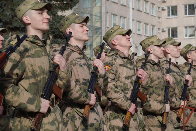 В Санкт-Петербургском военном институте Росгвардии стартовала подготовка к Параду Победы