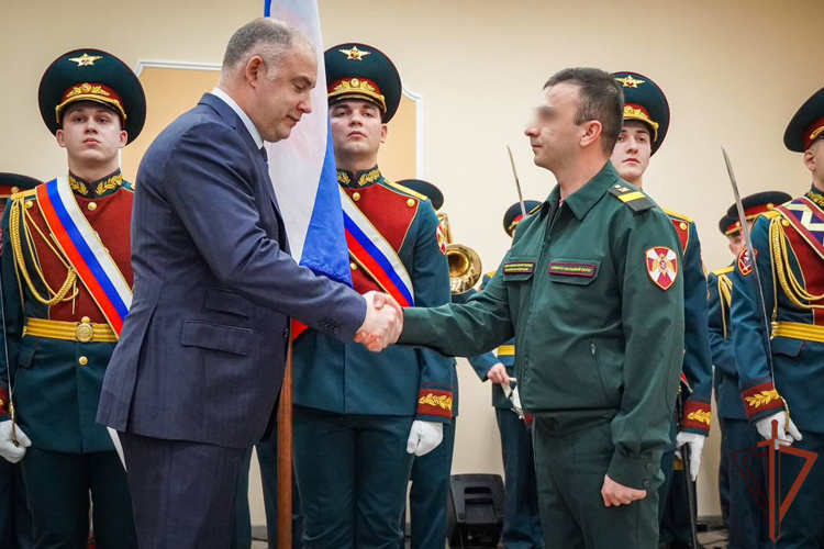 45-летие формирования батальона охраны и обеспечения Северо-Западного округа Росгвардии отметили в Санкт-Петербурге