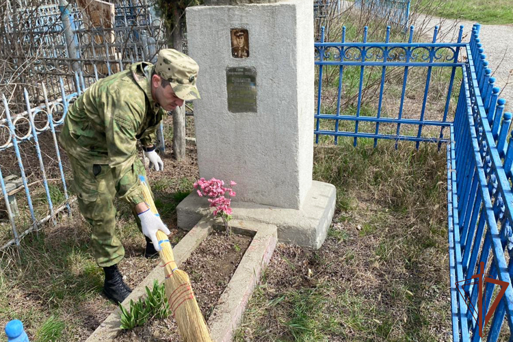 Росгвардейцы в Чеченской республике поддержали акцию «На страже памяти»