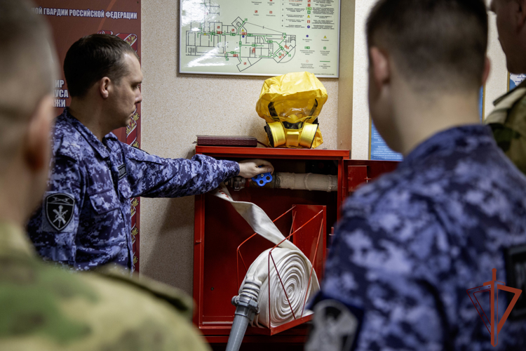 В Уральском округе Росгвардии проходит подготовка к пожароопасному периоду