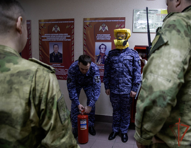 В Уральском округе Росгвардии проходит подготовка к пожароопасному периоду