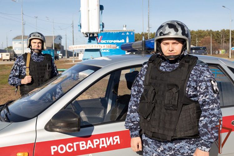 Росгвардия приняла участие в обеспечении безопасности пуска ракеты-носителя «Ангара-А5» с космодрома Восточный