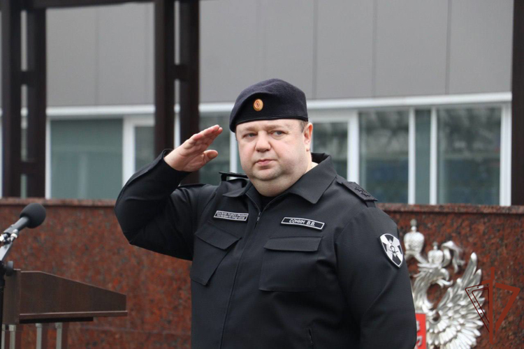 В Главном управлении по Москве встретили вернувшихся с командировки из районов СВО спецназовцев
