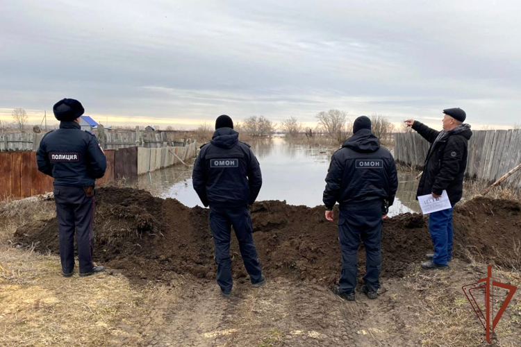 Росгвардия принимает оружие у уральцев на временное хранение и продолжает помогать пострадавшим от паводка