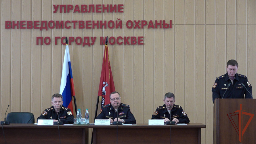 Семинар-совещание по вопросам научно-технических разработок прошел в  управлении вневедомственной охраны Росгвардии в Москве