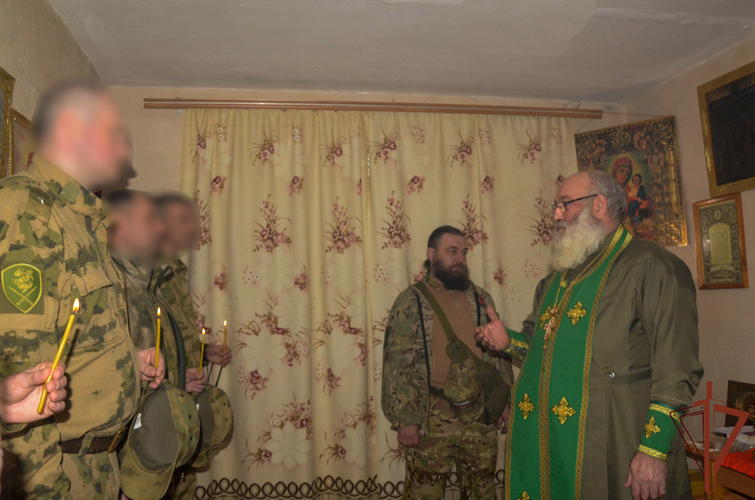 Военные священники посетили подразделения Росгвардии в Херсонской и Запорожской областях