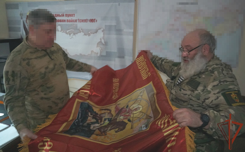 Военные священники посетили подразделения Росгвардии в Херсонской и Запорожской областях 
