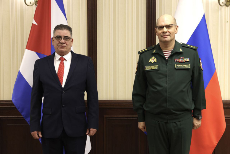 Генерал-полковник Олег Плохой подписал План сотрудничества между Росгвардией и Министерством внутренних дел Республики Куба