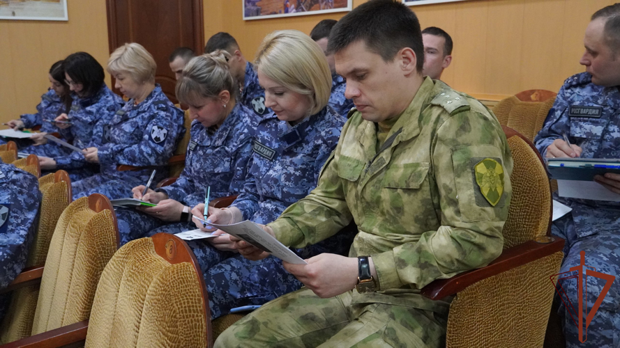 Центральный округ Росгвардии принял участие в «Диктанте Победы»