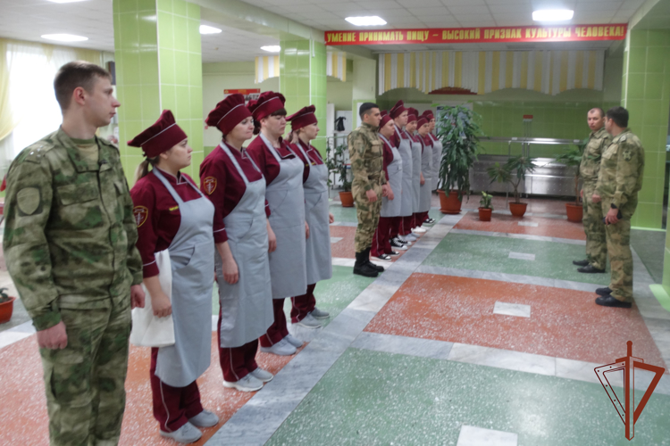 Конкурс специалистов продовольственной службы завершился в Сибирском округе Росгвардии 