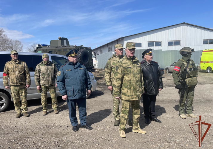 Росгвардия провела масштабные тактико-специальные учения в Иркутской области
