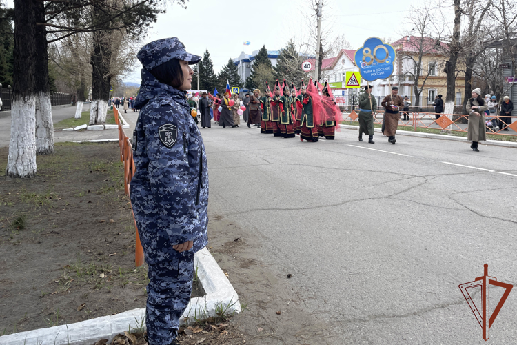 Росгвардия обеспечила безопасность перовомайских праздничных мероприятий на территории Сибири