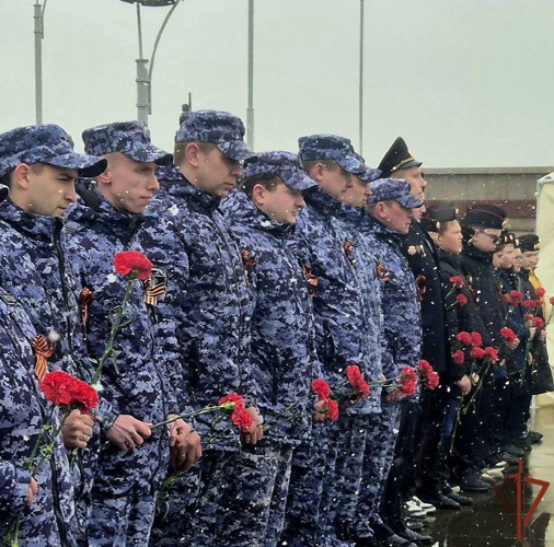 Патриотическая акция «Поклонимся» прошла в Главном управлении Росгвардии по Московской области 