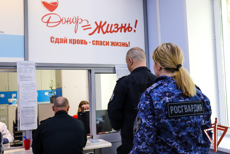 Росгвардейцы пополнили банк донорской крови медучреждений Йошкар-Олы