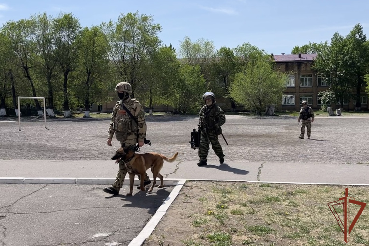 Росгвардия приняла участие во всероссийских межведомственных учениях в Сибири
