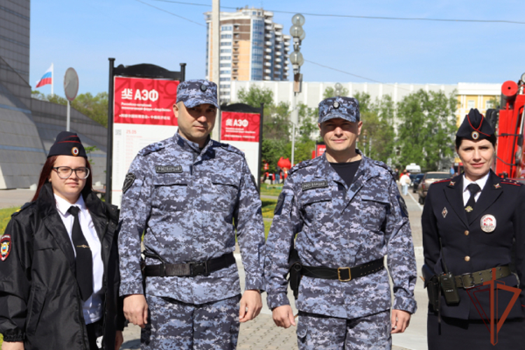 Росгвардия обеспечивает безопасность проведения «Амурэкспофорума» в Приамурье