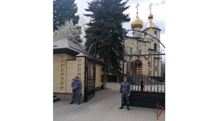 Сотрудники Росгвардии обеспечили правопорядок в период празднования Пасхи на Северном Кавказе