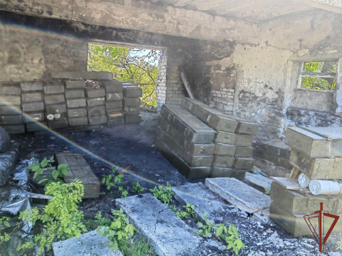 Росгвардейцы обнаружили в ЛНР более 100 тысяч боеприпасов на полевом складе ВСУ