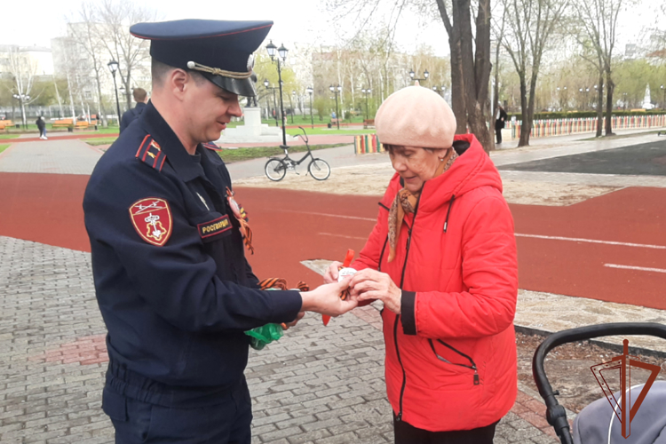 Всероссийская акция «Георгиевская ленточка» продолжается на Урале