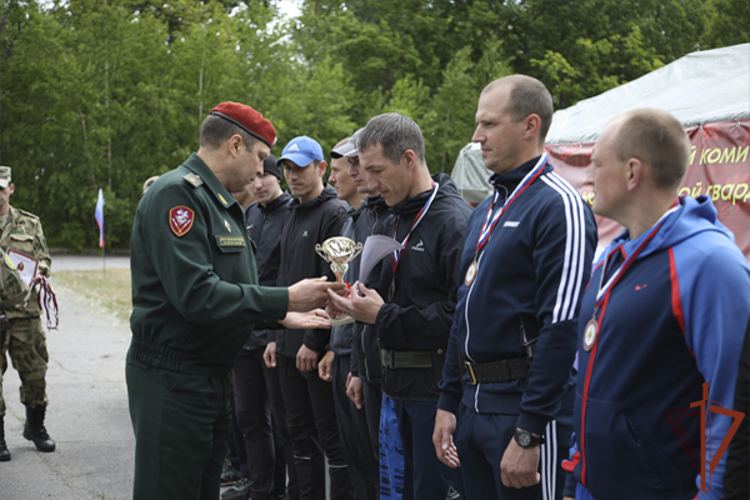 В Хабаровске завершился чемпионат Восточного округа Росгвардии по служебному биатлону