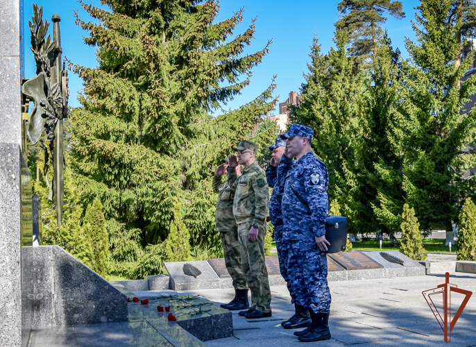 Состоялся сбор с начальниками штабов воинских частей и территориальных управлений Северо-Западного округа Росгвардии