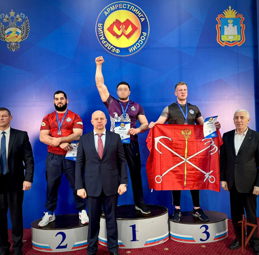 Спортсмен Росгвардии стал серебряным призером чемпионата России по армреслингу