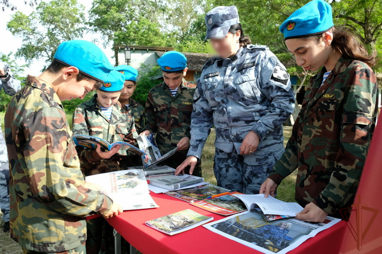 Росгвардейцы приняли участие в проведении  военно-патриотической игры  «Зарница 2.0» в Дагестане