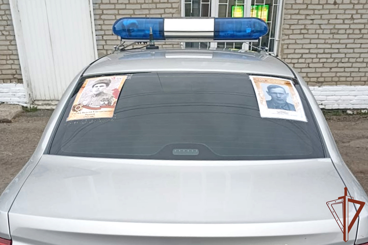 Ветераны Росгвардии поддержали  всероссийскую акцию «Бессмертный автополк» на Урале
