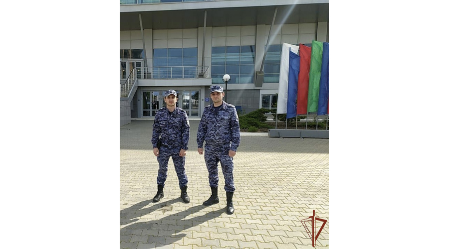Росгвардейцы обеспечили безопасность проведения Первенства России по кикбоксингу в Дагестане