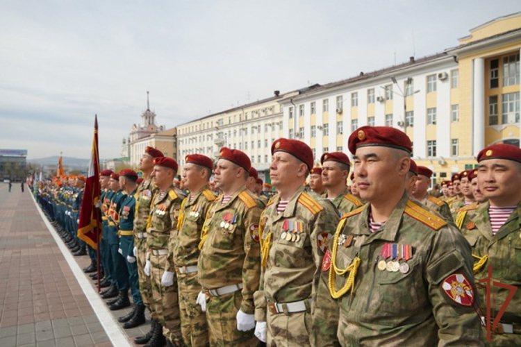 Росгвардейцы Восточного округа приняли участие в мероприятиях, посвященных Дню Победы 