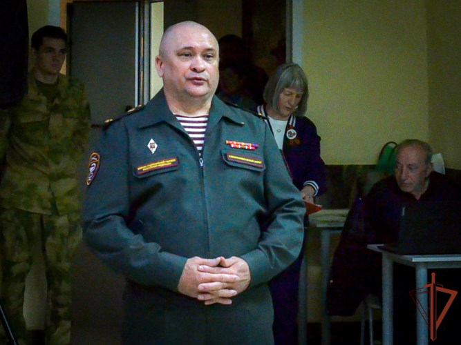 Приуроченные ко  Дню Победы патриотические мероприятия провели росгвардейцы  для молодёжи  