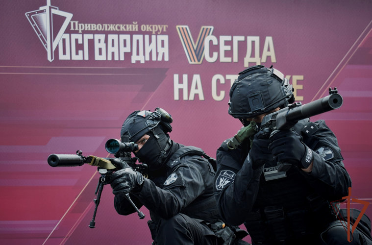 Выставка Росгвардии «День передовых технологий обеспечения безопасности личности, общества и государства» прошла в Нижнем Новгороде (видео)
