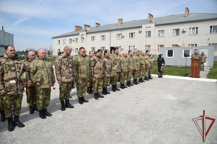 Память о героически погибшем военнослужащем увековечена в отдельном батальоне Росгвардии в Грозном