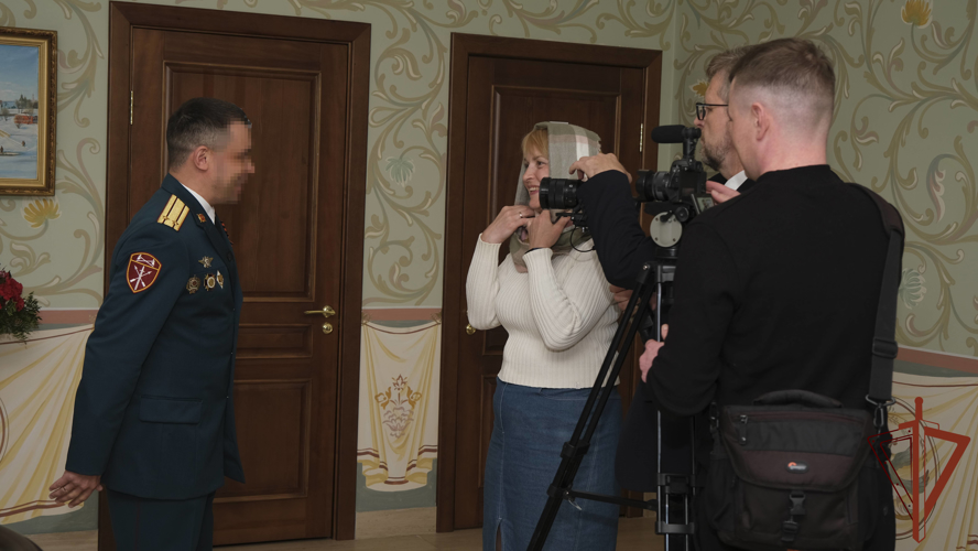 Росгвардейцы-участники СВО встретились с представителями Русской православной церкви (видео)