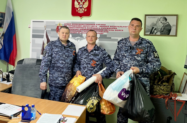 Росгвардейцы поддержали находящихся на лечении в крымском санатории участников СВО