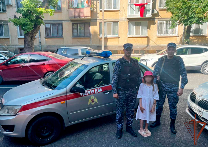 Росгвардейцы разыскали потерявшегося ребенка в Симферополе