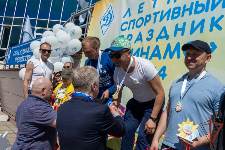 Росгвардия приняла участие в спортивном празднике «Динамо» в Подмосковье