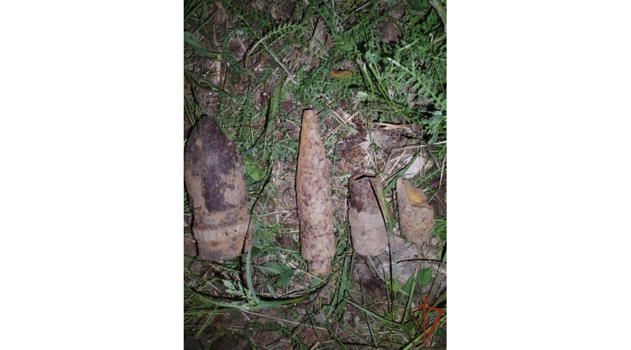 Взрывотехники ОМОН Росгвардии обследовали и уничтожили найденные в Саратове боеприпасы времен войны