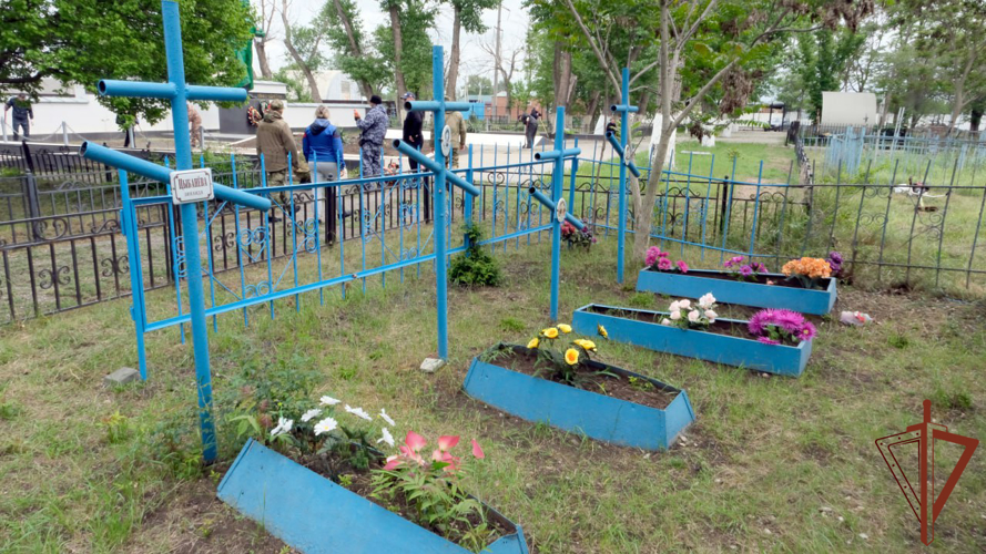Ведомственную акцию «На страже памяти» поддержали в Объединенной группировке войск (сил)