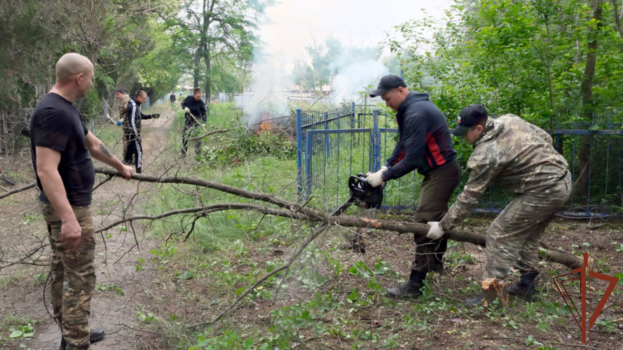 Ведомственную акцию «На страже памяти» поддержали в Объединенной группировке войск (сил)