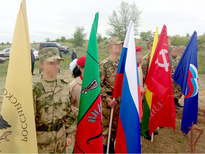 Героев-красноармейцев перезахоронили в Запорожской области при участии Росгвардии