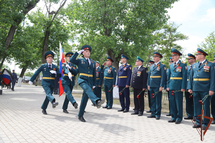 Военнослужащие ОГВ(с) приняли участие в мероприятиях, посвященных 79-й годовщине Победы в Великой Отечественной войне