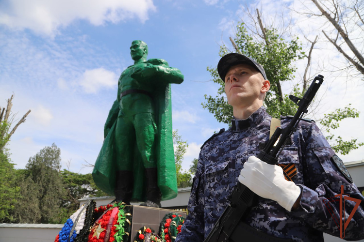 Военнослужащие ОГВ(с) приняли участие в мероприятиях, посвященных 79-й годовщине Победы в Великой Отечественной войне